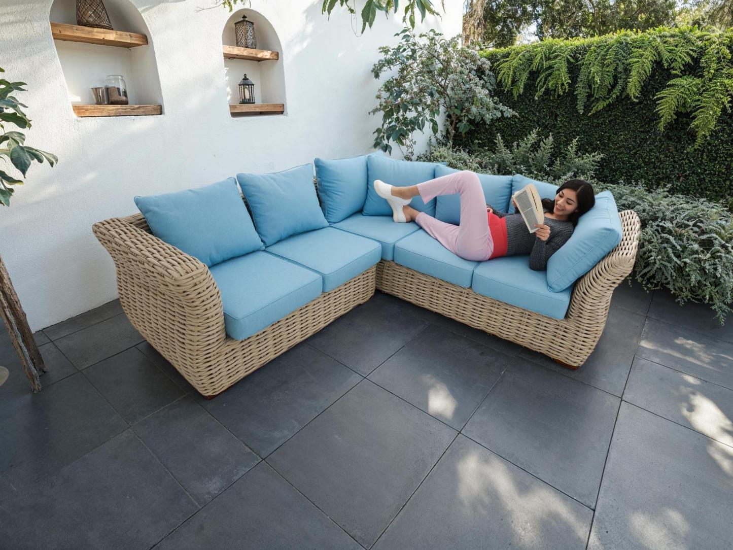 Fiji Wave Corner Sofa Set