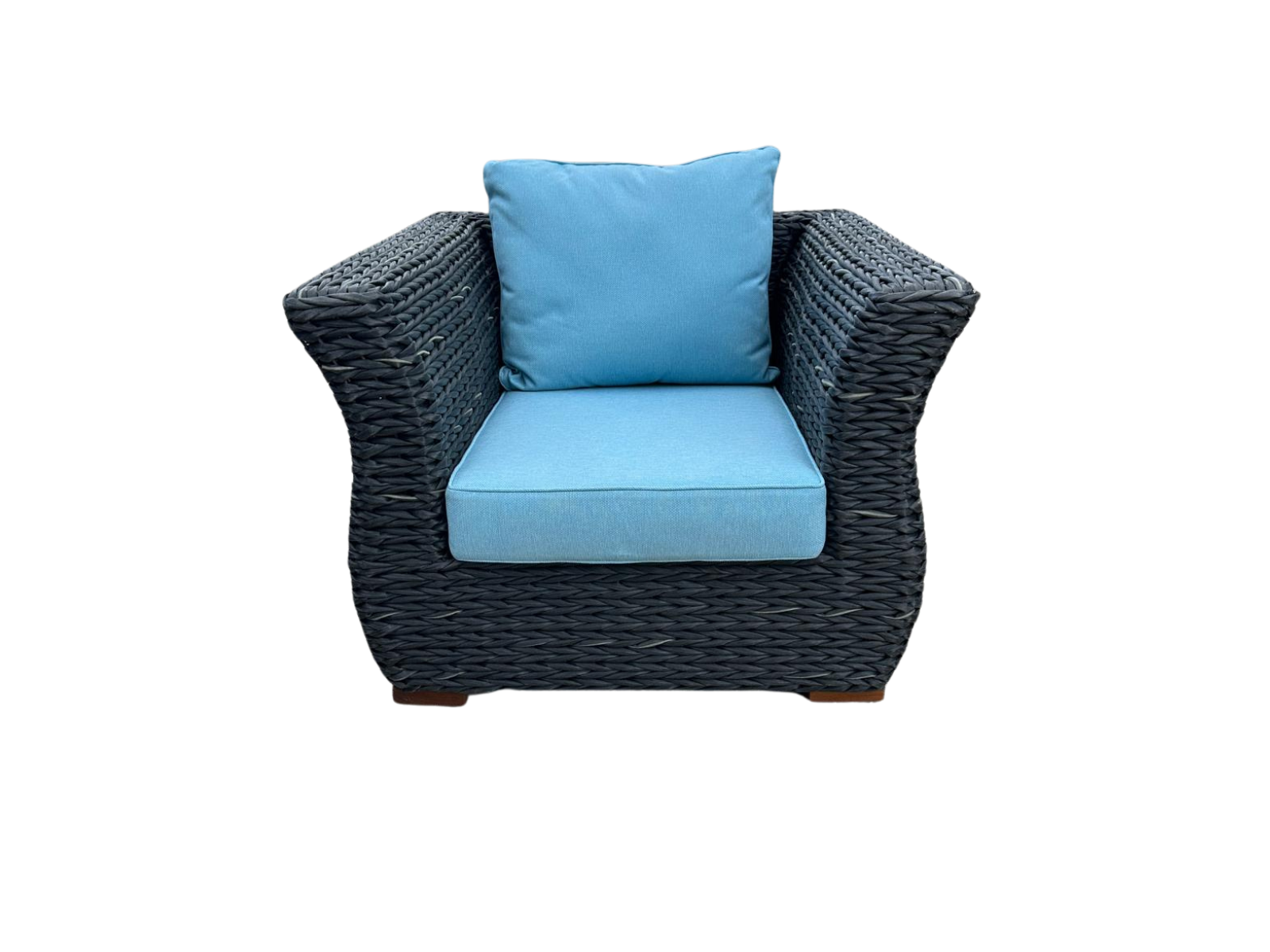 Midnight Montana Armchair -Garden Furniture Centre-MidInstock,instock,MidRange,Outdoor Lounging,Rattan,Outdoor Furniture,Rattan Furniture,Montana Range,Rattan Chairs,Montana-{collection_title}