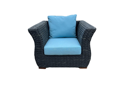 Midnight Montana Armchair -Garden Furniture Centre-MidInstock,instock,MidRange,Outdoor Lounging,Rattan,Outdoor Furniture,Rattan Furniture,Montana Range,Rattan Chairs,Montana-{collection_title}