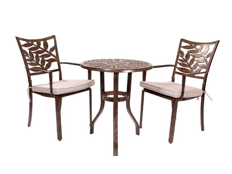 Leaf 2 Seater Bistro Set-Garden Furniture Centre-MidRange,Tables,Dining Set,Metal,Outdoor Furniture,Sale,Metal Furniture,Casino & Leaf Range,Outdoor Sale,Outdoor Dining,Balcony & Duo Sets,Spring & Summer Sale,Autumn & Winter Sale-{collection_title}