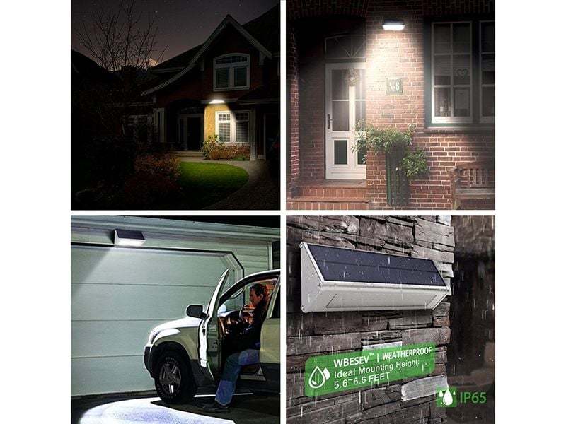 Solar LED Wall Lamp
