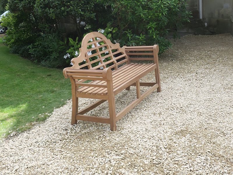 Lutyens Teak Bench 165cm-Garden Furniture Centre-MidInstock,instock,MidRange,park benches,Teak,Benches,Outdoor Furniture,Teak Benches Benches,Lutyens Benches,Teak Benches-{collection_title}