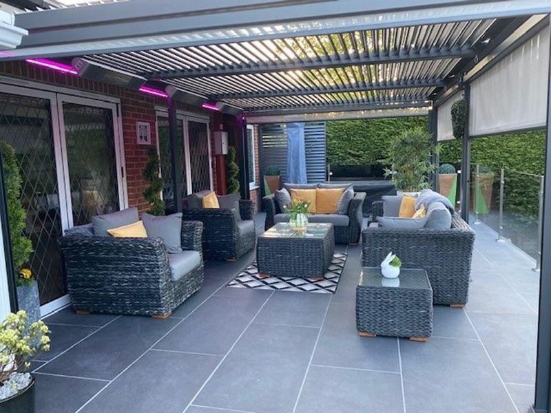 Midnight Montana 2 Seater Sofa Suite-Garden Furniture Centre-HighRange,Rattan,Outdoor Lounging,Outdoor Furniture,Rattan Furniture,Montana Range,Lounge Suites & Sets-{collection_title}