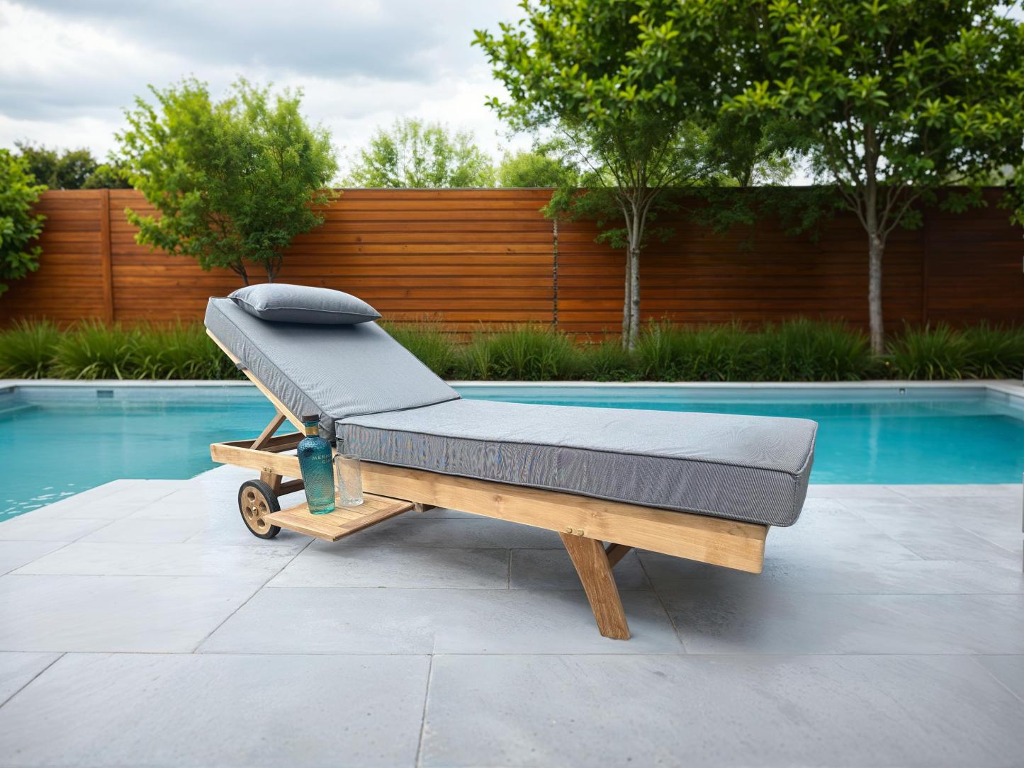 Maddison Teak Sun Lounger-Garden Furniture Centre-MidInstock,instock,MidRange,Loungers,Outdoor Furniture,Loungers & Daybeds,Teak,Teak Loungers,Teak Loungers Loungers-{collection_title}