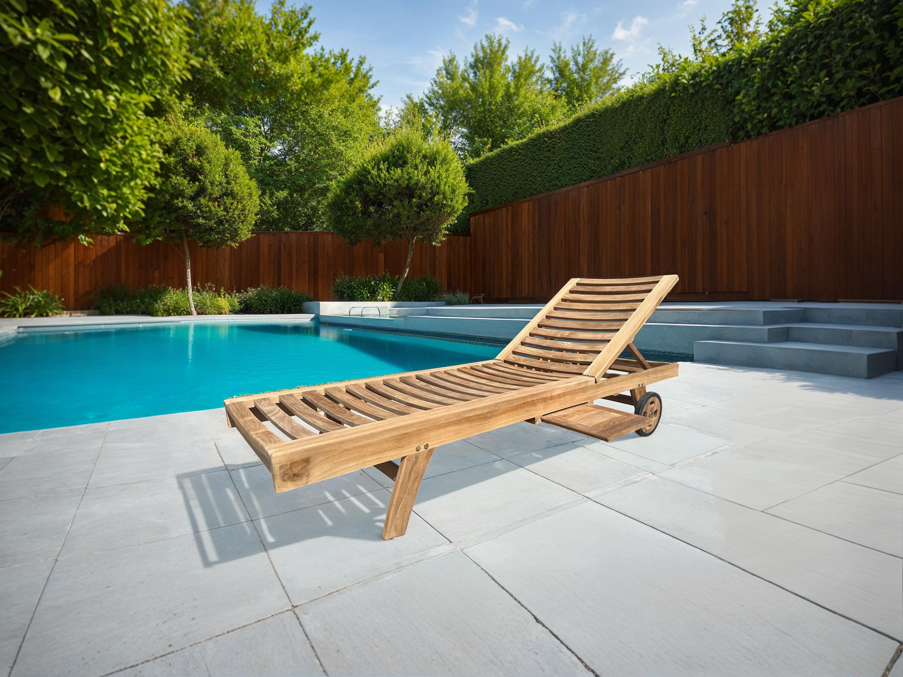 Maddison Teak Sun Lounger-Garden Furniture Centre-MidInstock,instock,MidRange,Loungers,Outdoor Furniture,Loungers & Daybeds,Teak,Teak Loungers,Teak Loungers Loungers-{collection_title}