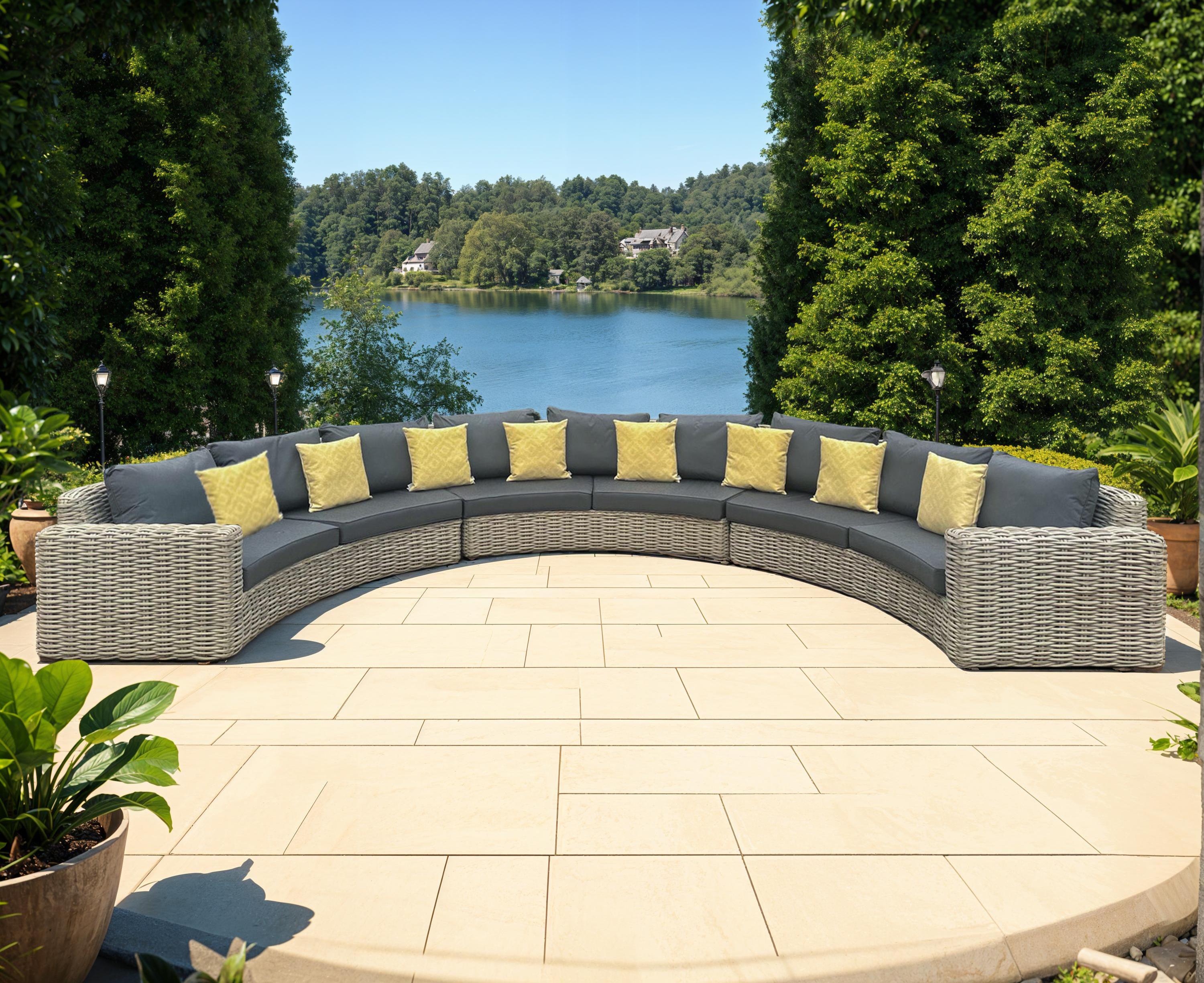 Fiji Curved Sofa Suite-Garden Furniture Centre-HighRange,Outdoor Furniture,Rattan Furniture,Ranges,Fiji Range,Corner Lounge Units-{collection_title}