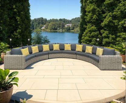 Fiji Curved Sofa Suite