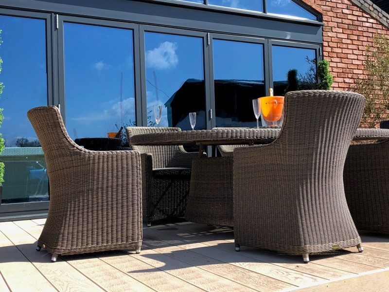 Seville 6 Chair Dining Set 