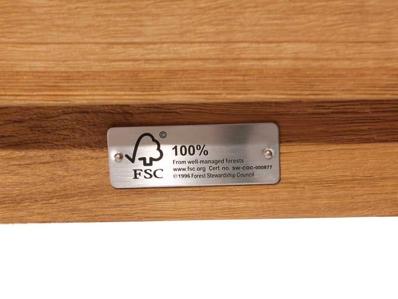 Regent 1m Chunky Table | FSC® Certified
