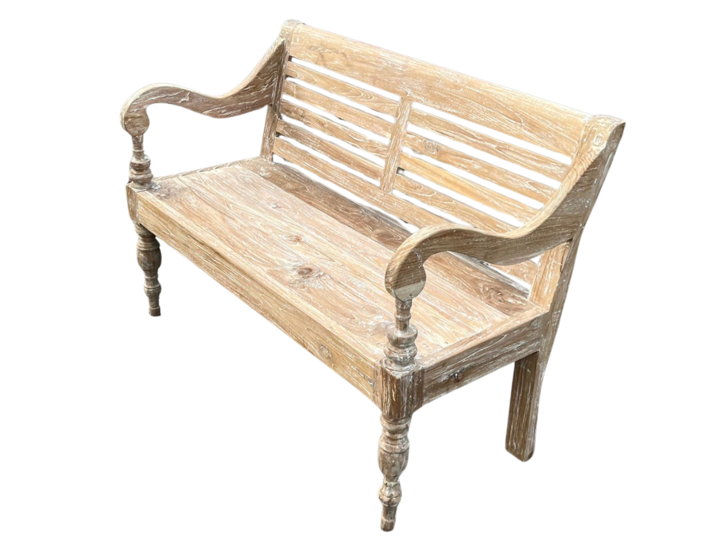 Java Antique Bench 1.2m