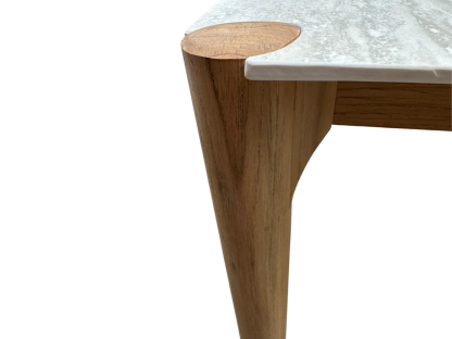 Veluta Curve Teak Dining Table 2.4m | FSC® Certified