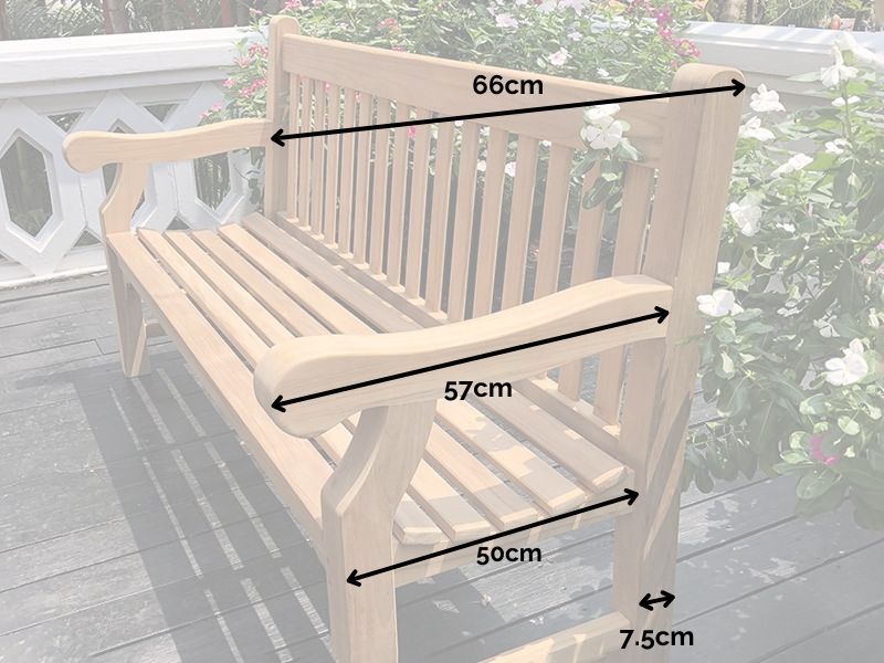 Winchester Parkside Bench 1.8M | FSC® Certified -Garden Furniture Centre-HighRange,Active,park benches,Outdoor Furniture,Benches,FSC®,Memorial Benches,Teak,Teak Benches-{collection_title}