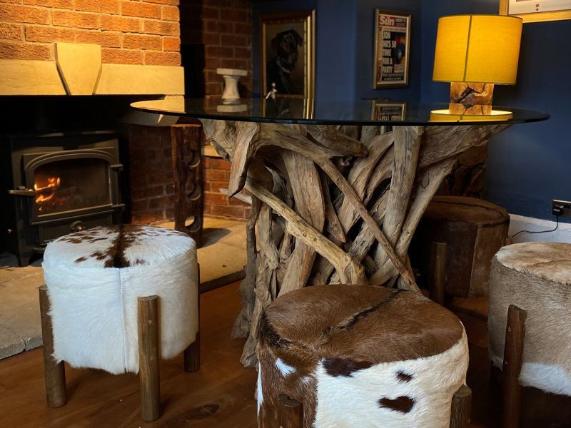 Ace Round Dining Table-Garden Furniture Centre-Root,MidInstock,instock,HighRange,MidRange,Reclaimed Furniture,Conservatory,Indoor Dining Conservatory,Indoor Accessories,Teak,Tables,Teak Tables,Indoor Dining-{collection_title}