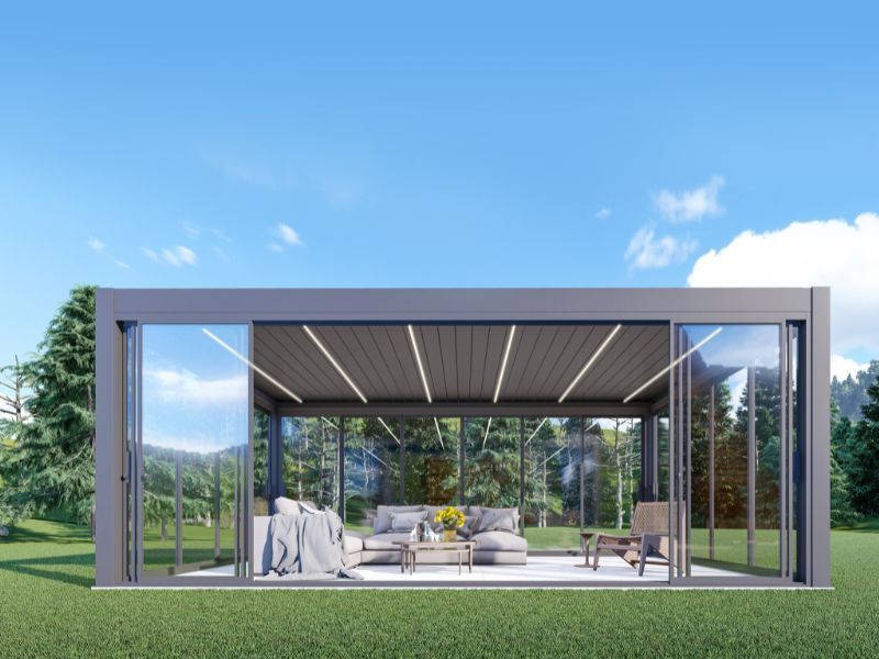 Mirage 5M x 3M Bioclimatic Pergola
