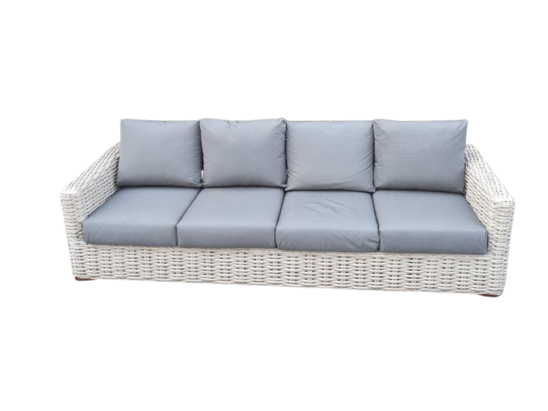 Fiji 4 seater sofa Bianco | Limited Edition-Garden Furniture Centre-Outdoor Sale,Sofa,Outdoor Furniture,Fiji Range,Fiji,Ex-Display,Showroom exdis,Sale-{collection_title}