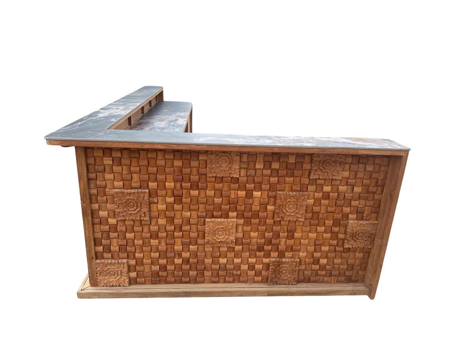 San Antonio Teak and Ceramic Bar-Garden Furniture Centre-Showroom on Display,Teak Tables,Tables,Bars & Bar Sets,Bars-{collection_title}