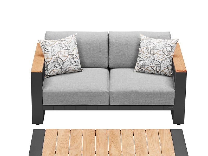 Cambusa 2 Seater Sofa | White or Grey 