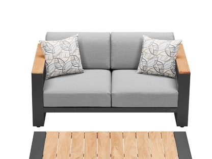 Cambusa 2 Seater Sofa | White or Grey 