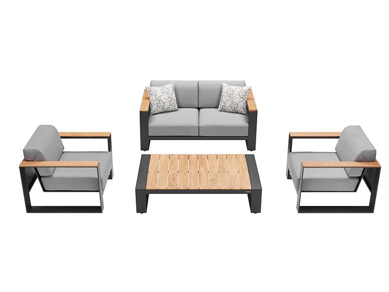 Cambusa 2 Seater Sofa Set | Grey or White