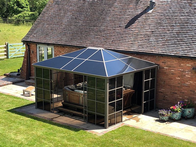 Four Seasons Screen House 3m x 3m-Garden Furniture Centre-HighRange,Screenhouse,Free Standing,Gazebos,Metal Gazebos,All Seasons Gazebos,All Seasons Gazebo Range,Garden Rooms Gazebos,All Seasons Range-{collection_title}