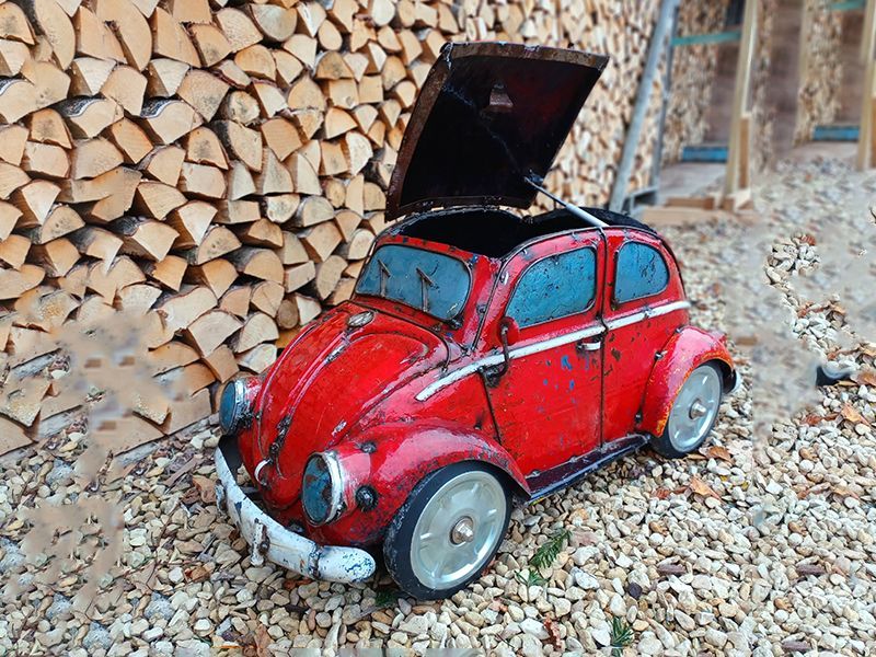 VW Beetle Cooler-Garden Furniture Centre-48Hour Dispatch,MidInstock,instock,MidRange,Ornaments,Accessories,Ranges,Think Outside Range,Metal Garden Ornaments,Novelty Drinks Coolers,Think Outside Range Ranges,Gifts,Ornaments Accessories-{collection_title}