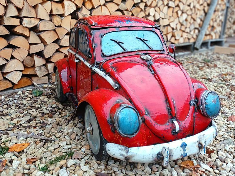 VW Beetle Cooler-Garden Furniture Centre-48Hour Dispatch,MidInstock,instock,MidRange,Ornaments,Accessories,Ranges,Think Outside Range,Metal Garden Ornaments,Novelty Drinks Coolers,Think Outside Range Ranges,Gifts,Ornaments Accessories-{collection_title}