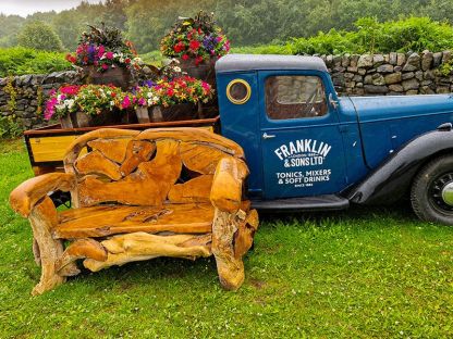 Naga Reclaimed Teak Root Bench 