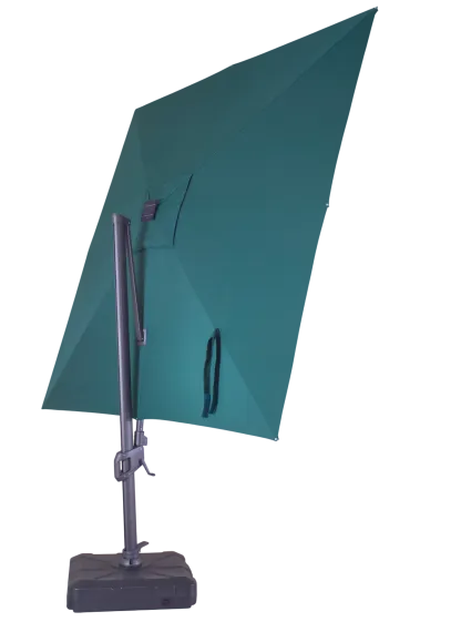 Sicily 3M Square Cantilever Parasol With LED Lights | Pre-Order