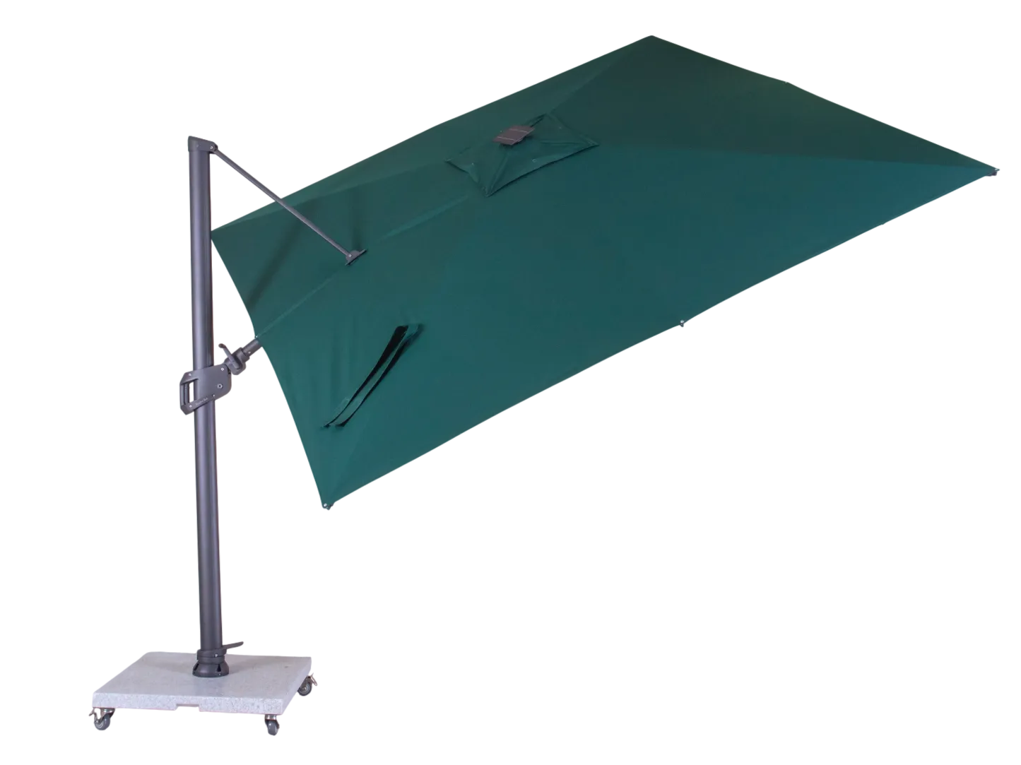 Sicily 3M Square Cantilever Parasol With LED Lights | Pre-Order