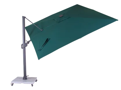 Sicily 3M Square Cantilever Parasol With LED Lights | Pre-Order