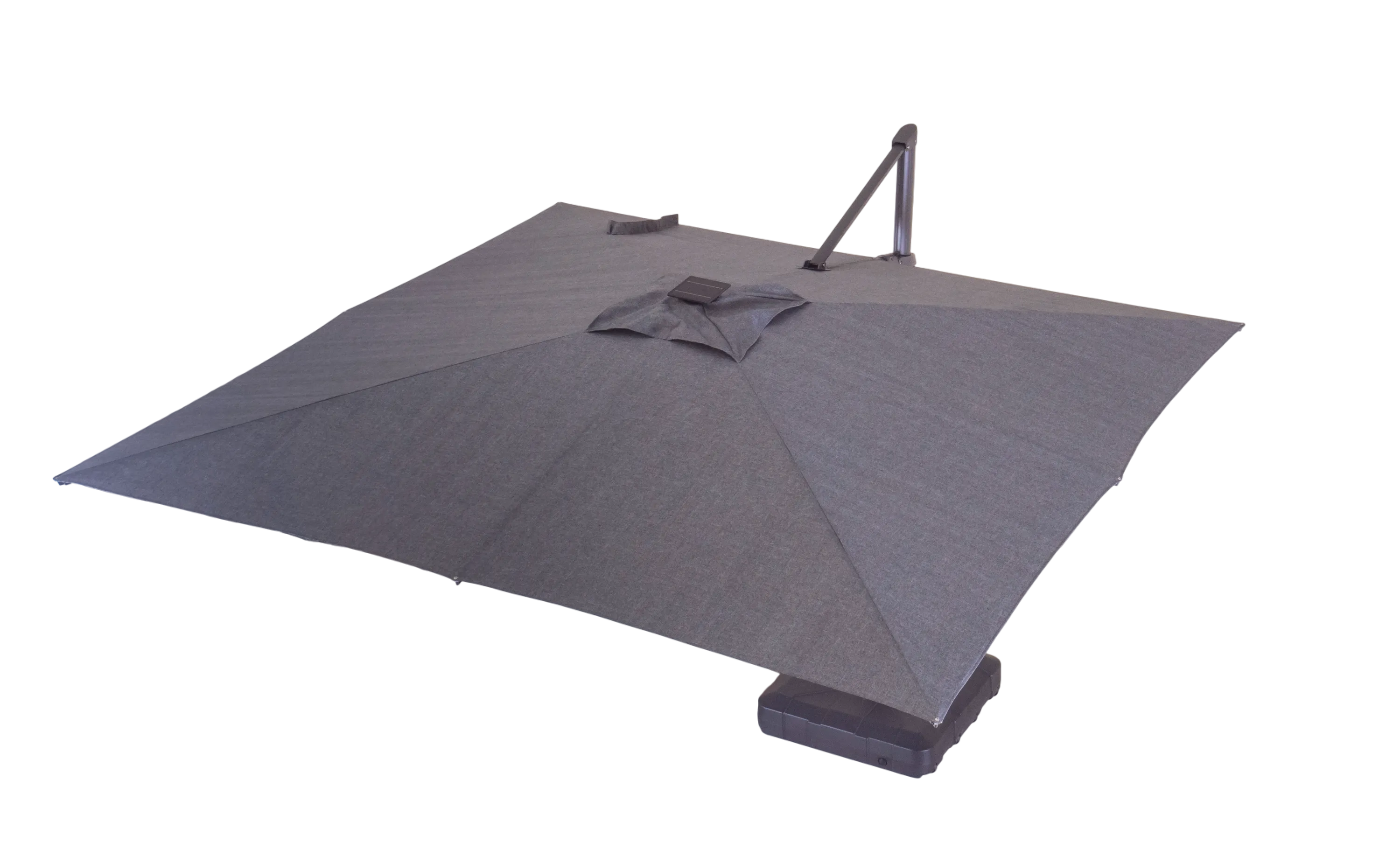 Sicily 3M Square Cantilever Parasol With LED Lights | Pre-Order
