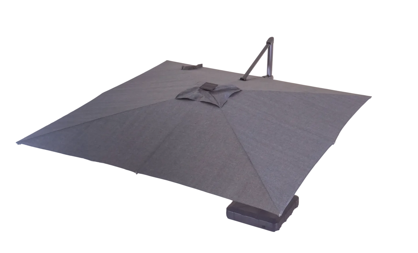Sicily 3M Square Cantilever Parasol With LED Lights | Pre-Order