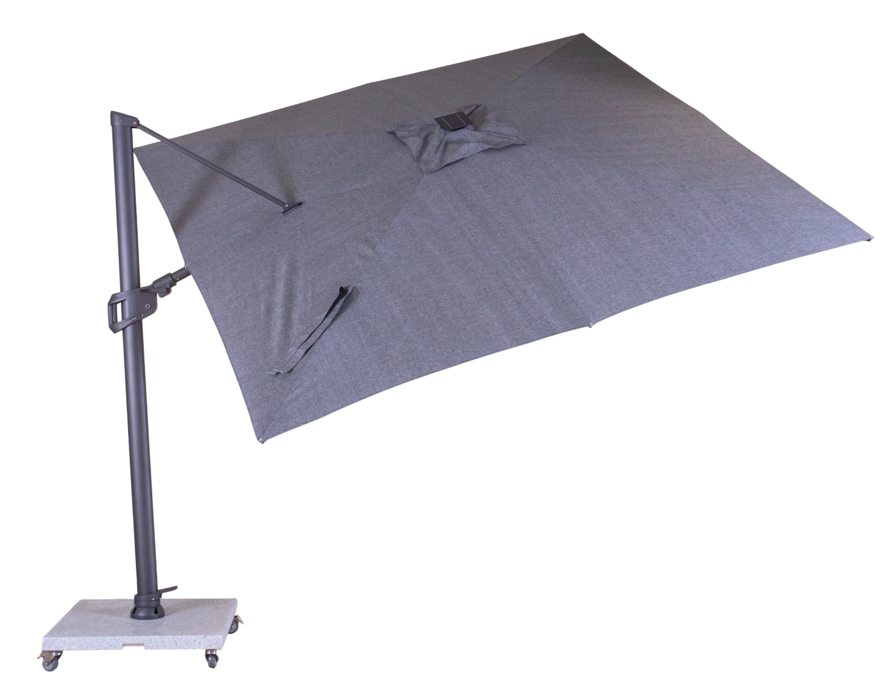 Sicily 3M Square Cantilever Parasol With LED Lights | Pre-Order