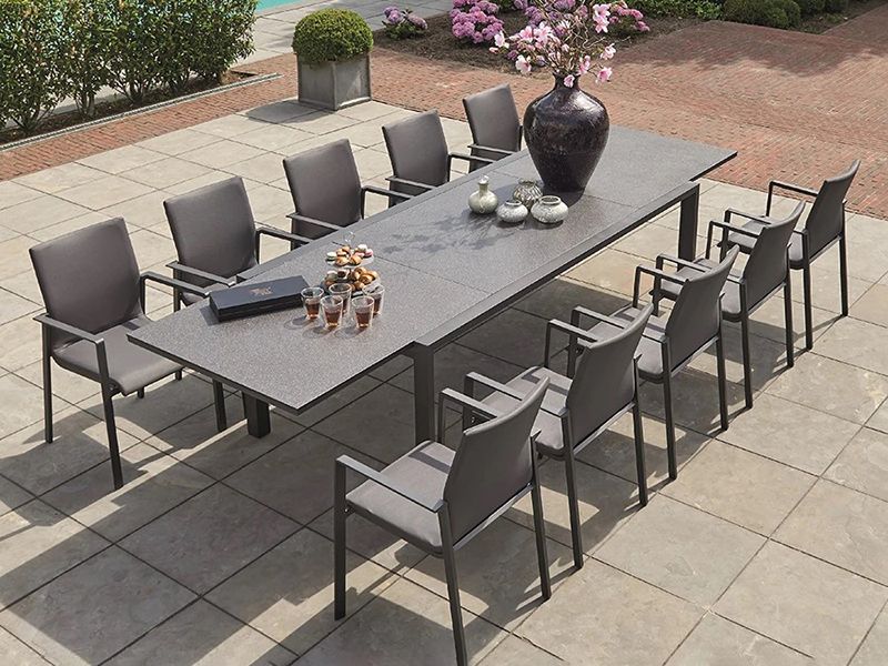 Mustique 10 Chair Extending Set | Life Range