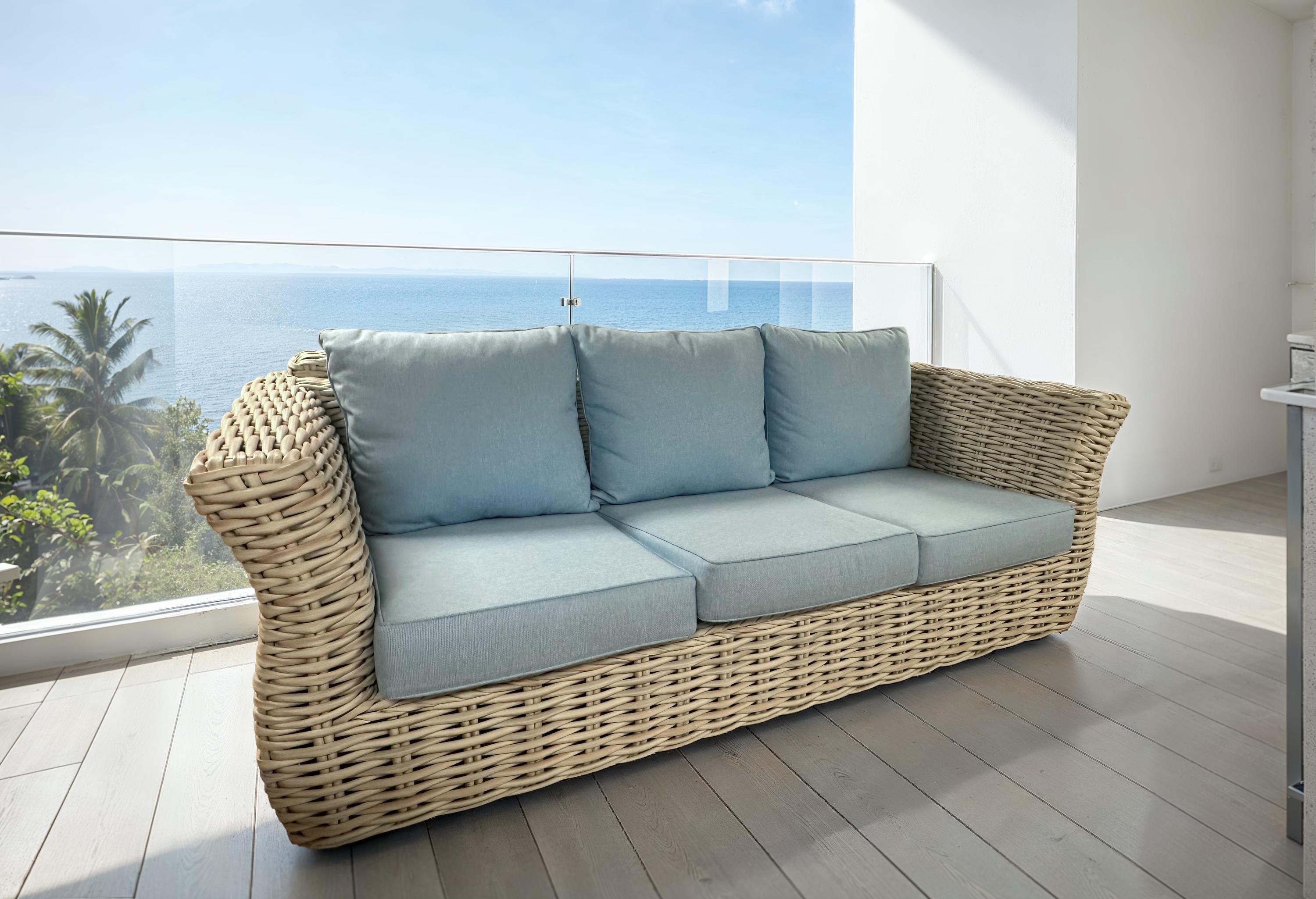 Fiji Wave 3 Seater Sofa