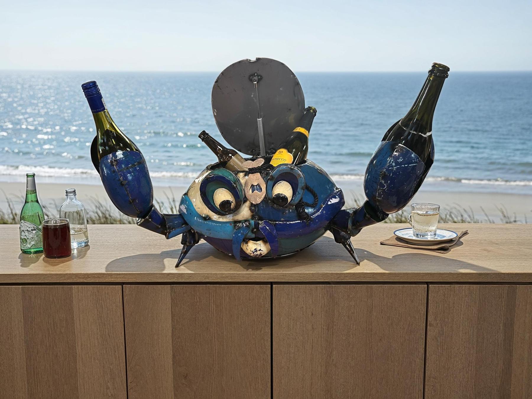 Conrad The Crab Coastal -Garden Furniture Centre-48Hour Dispatch,LowRange,Featured Products,Ornaments Accessories,Ornaments,Accessories,Ranges,Animal Garden Ornaments,Think Outside Range,Metal Garden Ornaments,Novelty Drinks Coolers,Think Outside Range Ranges-{collection_title}