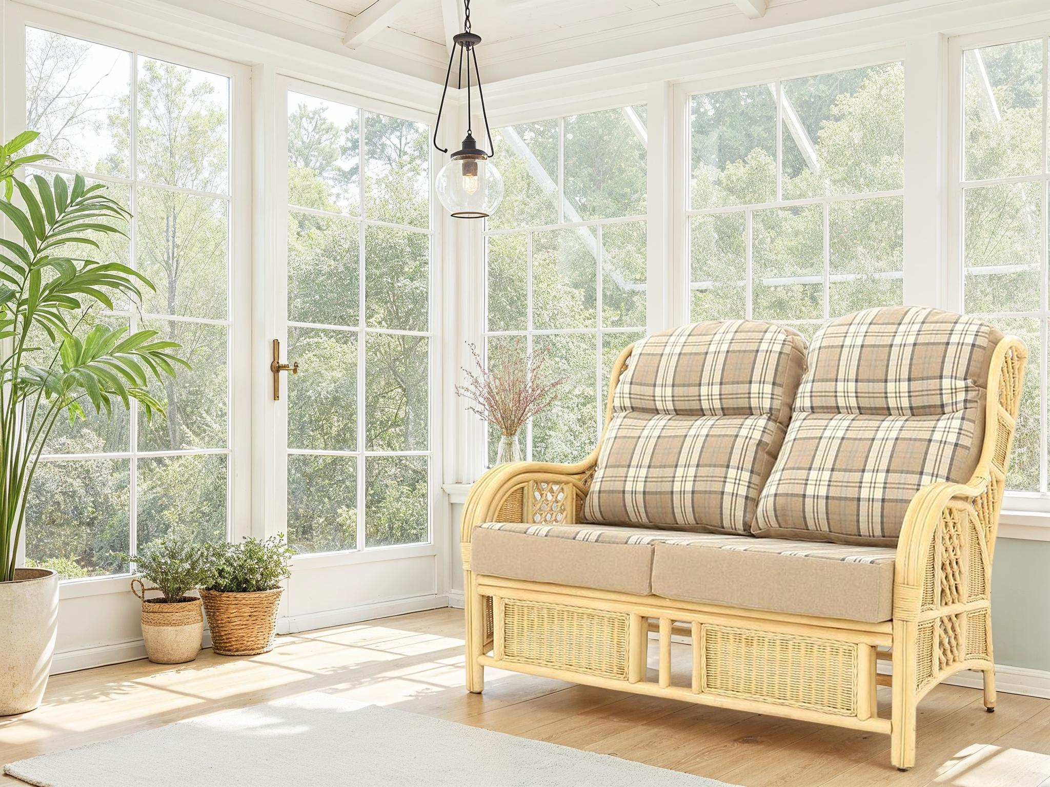 Alaska 2 Seater Sofa -Garden Furniture Centre-MidInstock,instock,MidRange,Sofa,Conservatory,Cane Furniture Conservatory,Alaska Conservatory Furniture,Cane Furniture,Alaska Furniture-{collection_title}