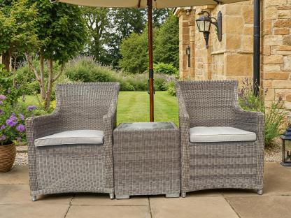 Seville Duo Set-Garden Furniture Centre-MidInstock,instock,MidRange,Teak,Outdoor Furniture,Rattan Furniture,Balcony & Duo Sets-{collection_title}