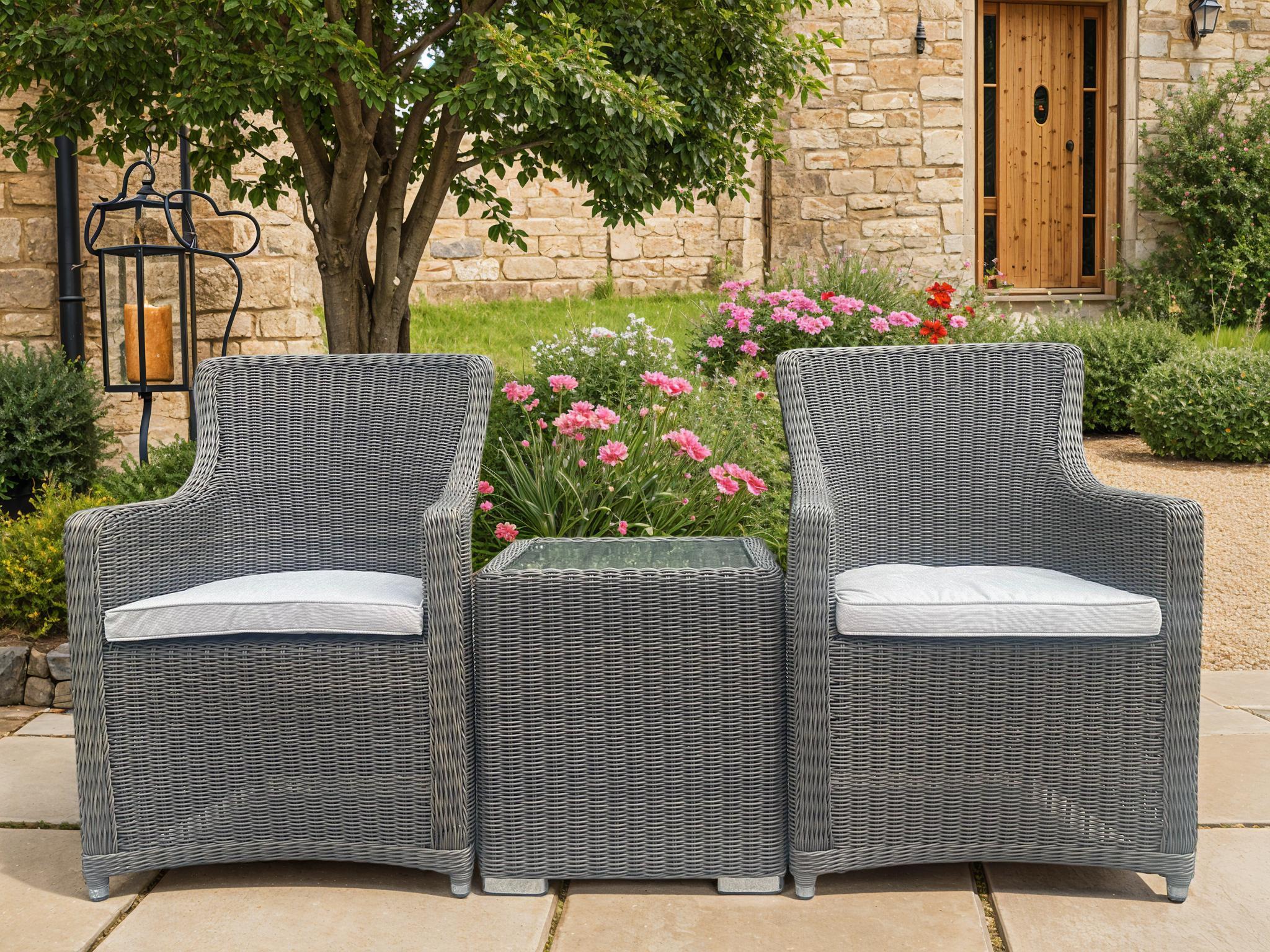 Seville Duo Set-Garden Furniture Centre-MidInstock,instock,MidRange,Teak,Outdoor Furniture,Rattan Furniture,Balcony & Duo Sets-{collection_title}