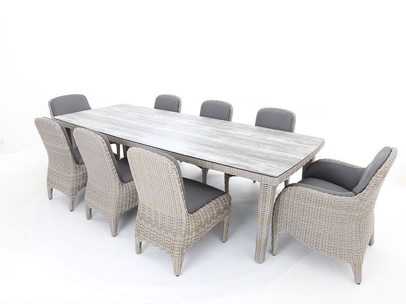 Meteor 8 Chair Dining Set