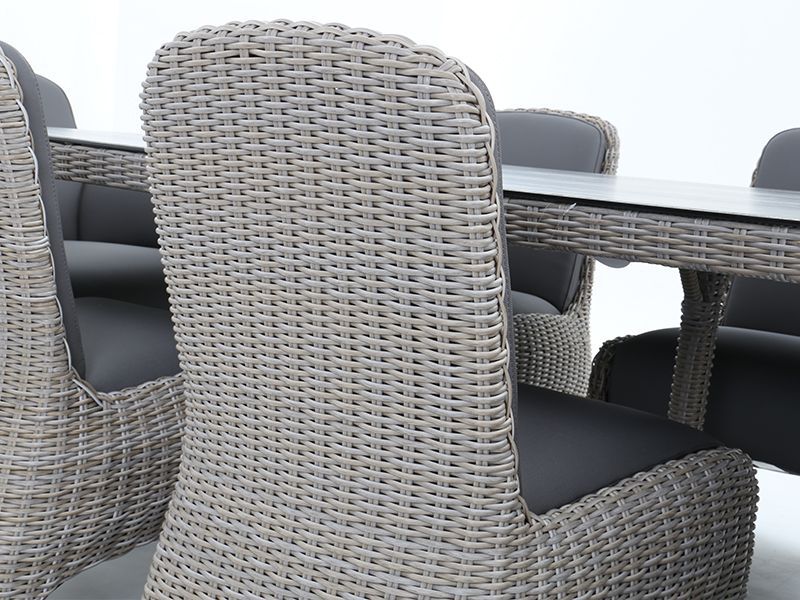 Meteor 8 Chair Dining Set-Garden Furniture Centre-HighRange,Rattan,Tables,Dining Set,Outdoor Furniture,Rattan Furniture,Meteor Range,Outdoor Dining-{collection_title}