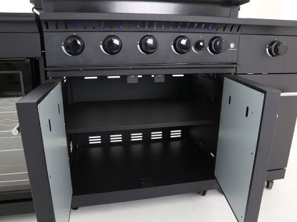 Island Four Burner Kitchen BBQ 