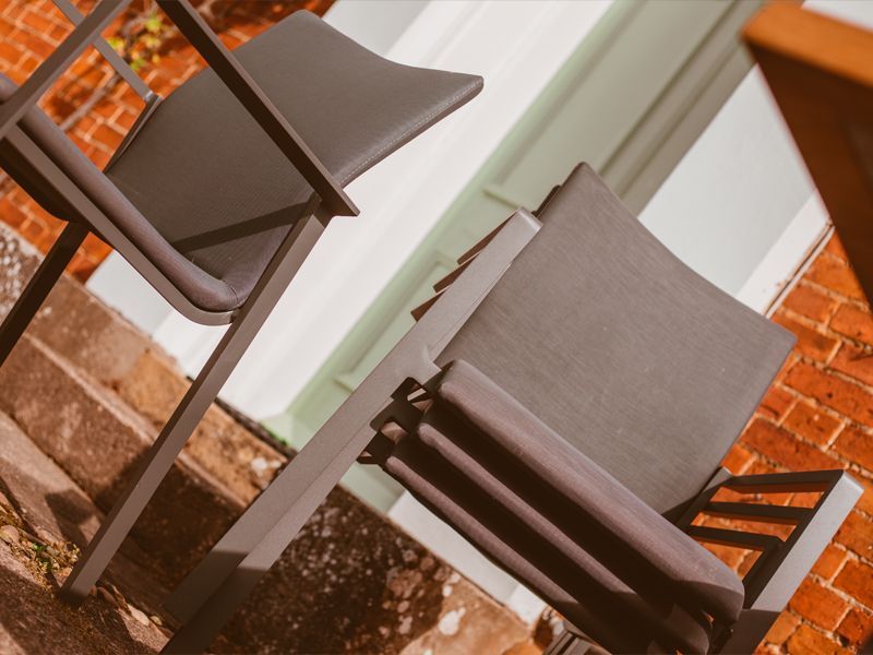 Edge Sense 8 Chair Dining Set | FSC® Certified -Garden Furniture Centre-HighRange,Metal,Tables,Dining Set,Outdoor Furniture,Teak Garden Furniture,Metal Furniture,FSC®,Outdoor Dining-{collection_title}