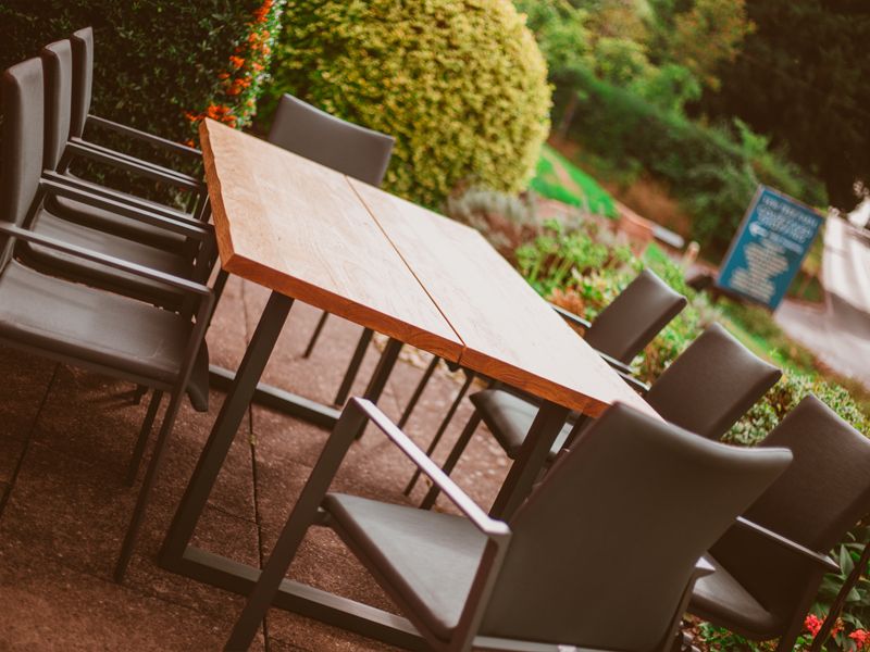 Edge Sense 8 Chair Dining Set | FSC® Certified 