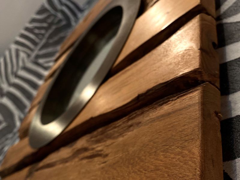 Saxon Round Mirror -Garden Furniture Centre-Ornaments,Root,LowRange,Under 100,Conservatory,Reclaimed Furniture,Indoor Accessories,Mirrors-{collection_title}