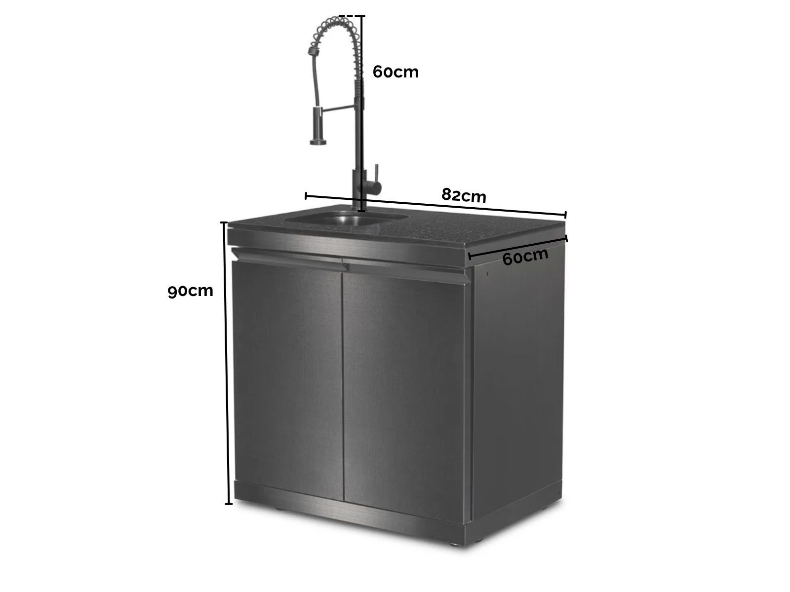 Premium Outdoor Kitchen Sink Unit | Oasis Range