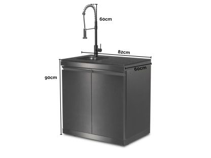Premium Outdoor Kitchen Sink Unit | Oasis Range