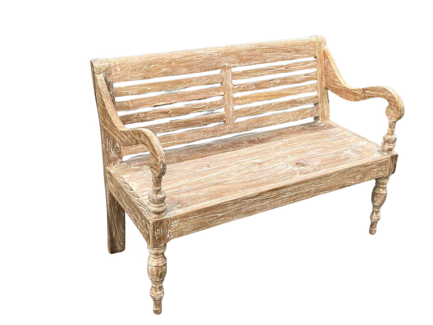 Java Antique Bench 1.2m