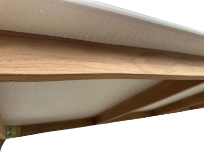 Veluta Curve Teak Dining Table 2.4m | FSC® Certified