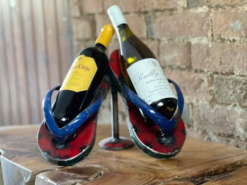 Flip Flop Drinks Holder -Garden Furniture Centre-48Hour Dispatch,LowRange,Under 100,Information,Amazon Trade Account,Ornaments,Accessories,Ranges,Think Outside Range,Metal Garden Ornaments,Novelty Drinks Coolers,Think Outside Range Ranges,Ornaments Accessories-{collection_title}